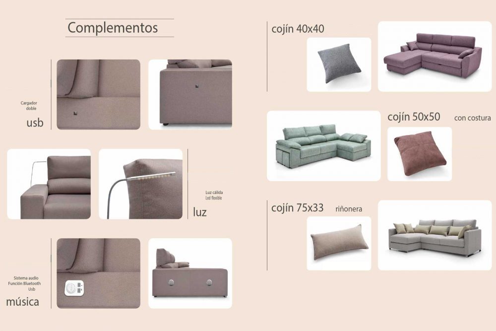 Sofa Modelo Cobi Sofás Elche